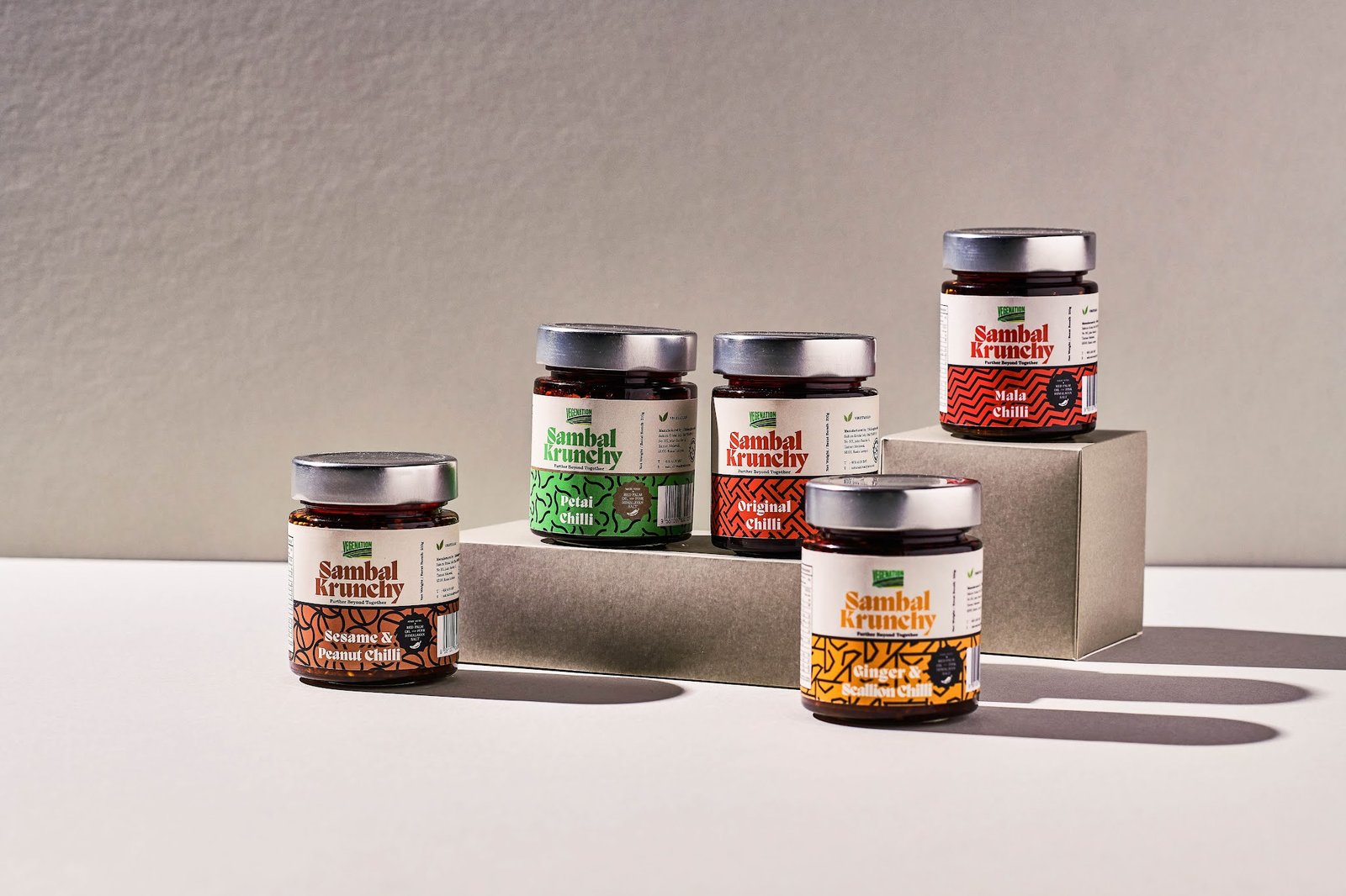 Vegenation Sambal Krunchy by Pilgrims Brand Studio