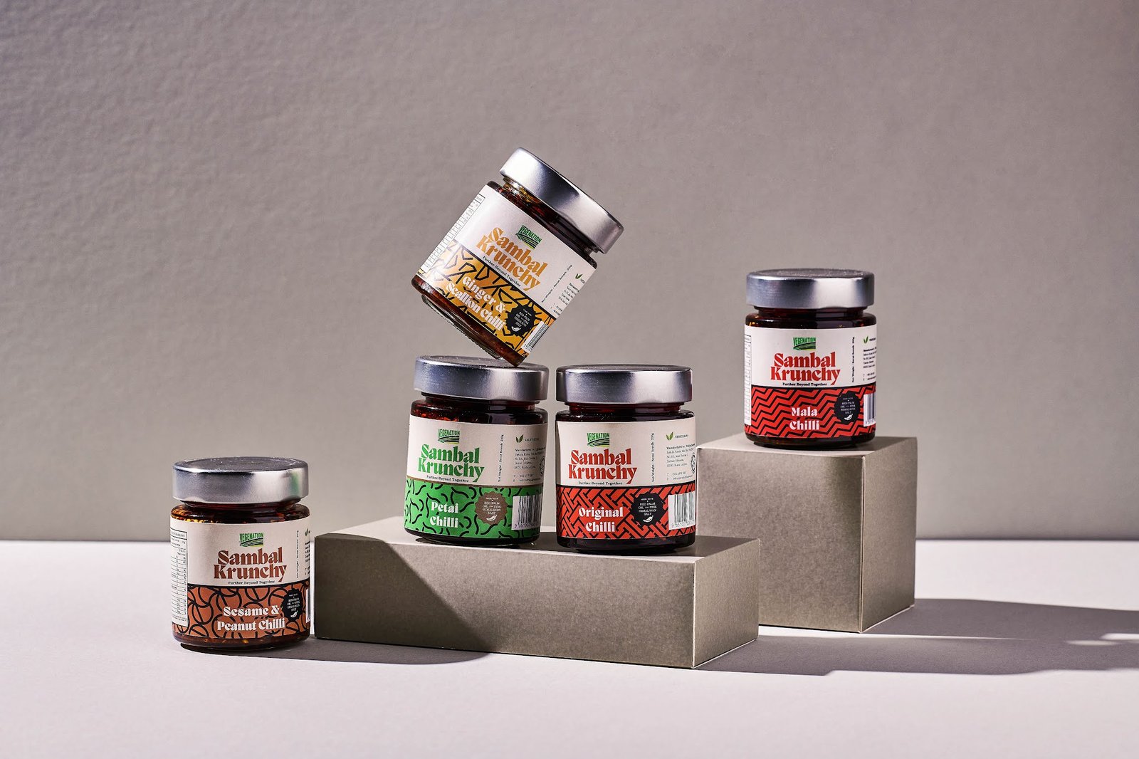 Vegenation Sambal Krunchy by Pilgrims Brand Studio