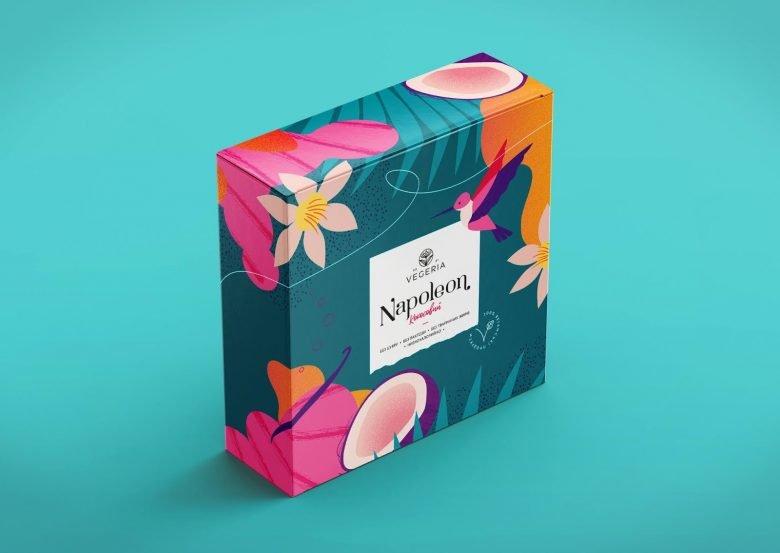 Vegeria 拿破仑蛋糕，由 Igor Nechytailenko 设计