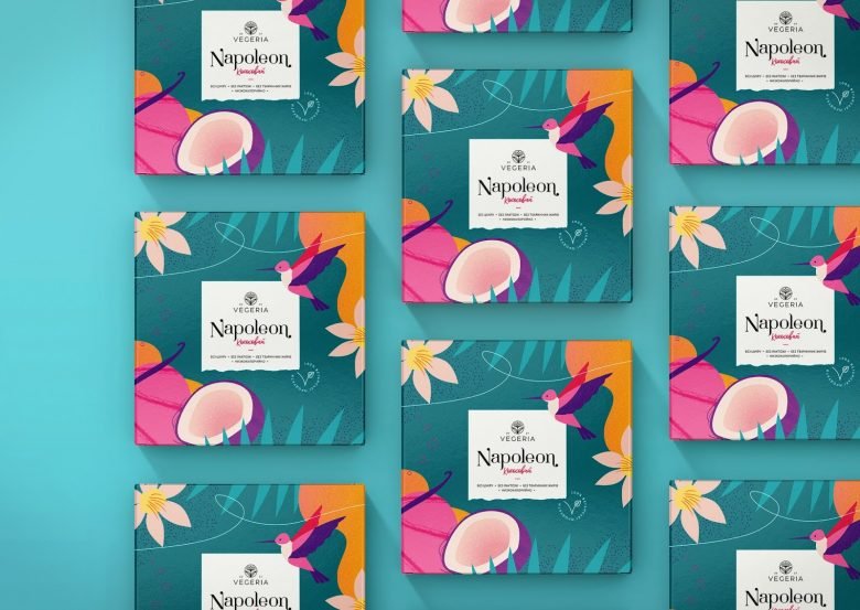 Vegeria 拿破仑蛋糕，由 Igor Nechytailenko 设计