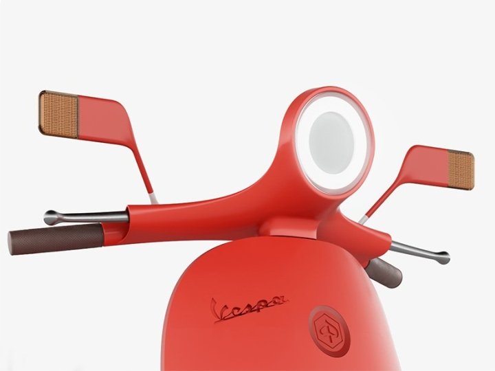 Giulio Iacchetti 设计的 Vespampère 电动滑板车 Giulio Iacchetti 设计的 Vespampère 电动滑板车