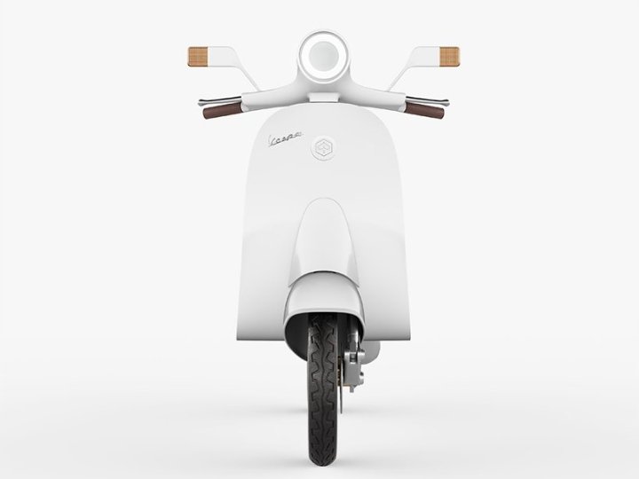 Giulio Iacchetti 设计的 Vespampère 电动滑板车 Giulio Iacchetti 设计的 Vespampère 电动滑板车