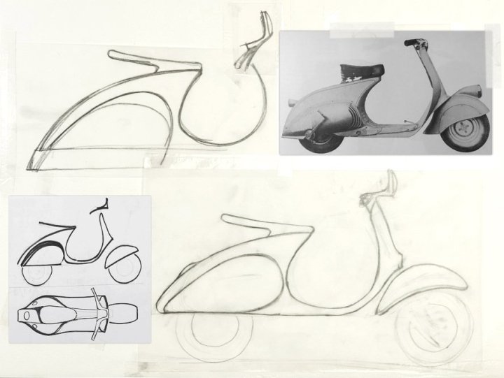 Giulio Iacchetti 设计的 Vespampère 电动滑板车 Giulio Iacchetti 设计的 Vespampère 电动滑板车