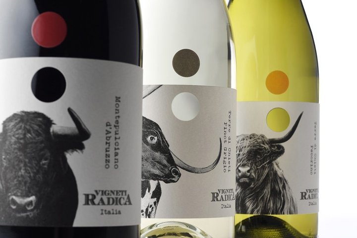 Vigneti Radica 包装由 Spazio Di Paolo 设计