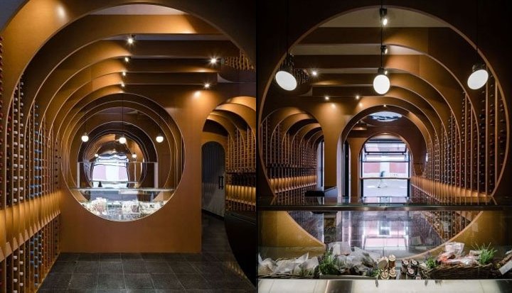 Vinoteca 葡萄酒商店，由 Zooco Estudio 设计，巴利亚多利德 – 西班牙