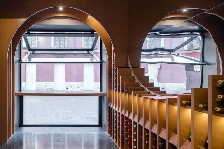 Vinoteca 葡萄酒商店，由 Zooco Estudio 设计，巴利亚多利德 – 西班牙