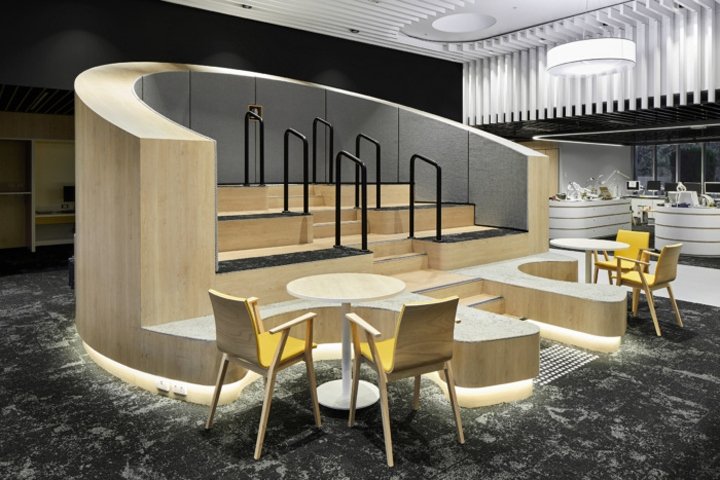 Vision Australia 办公室，由 Hot Black 设计，澳大利亚墨尔本