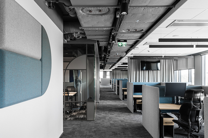 Visma 软件办公室由 The Design Group 设计