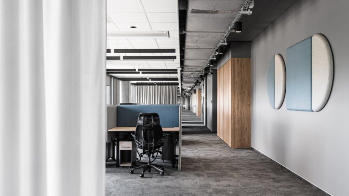 Visma 软件办公室由 The Design Group 设计