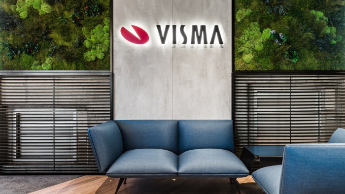 Visma 软件办公室由 The Design Group 设计