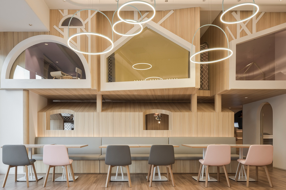 Vitaland 儿童餐厅由 Golucci Interior Architects 设计