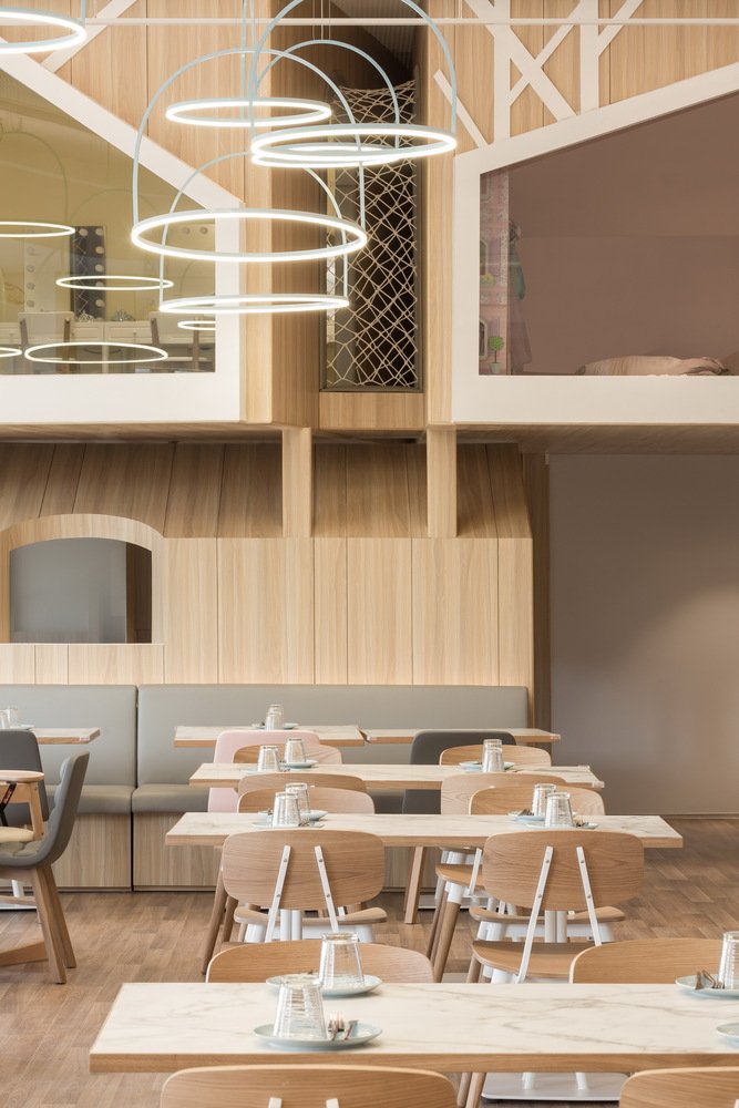 Vitaland 儿童餐厅由 Golucci Interior Architects 设计