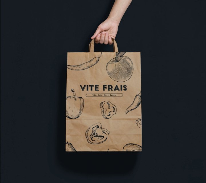 Vite Frais 包装由 Florian Pommier 设计