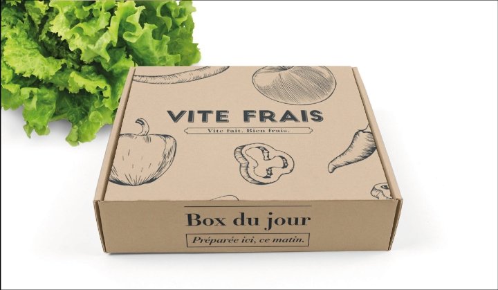 Vite Frais 包装由 Florian Pommier 设计