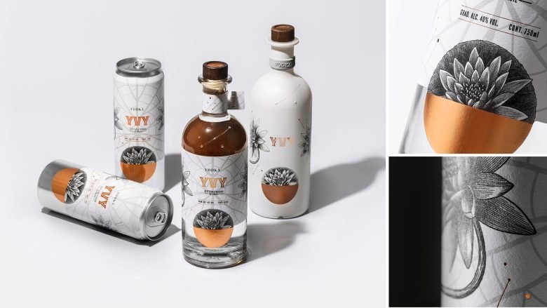 伏特加 YVY 由 Estudio Bogota 设计