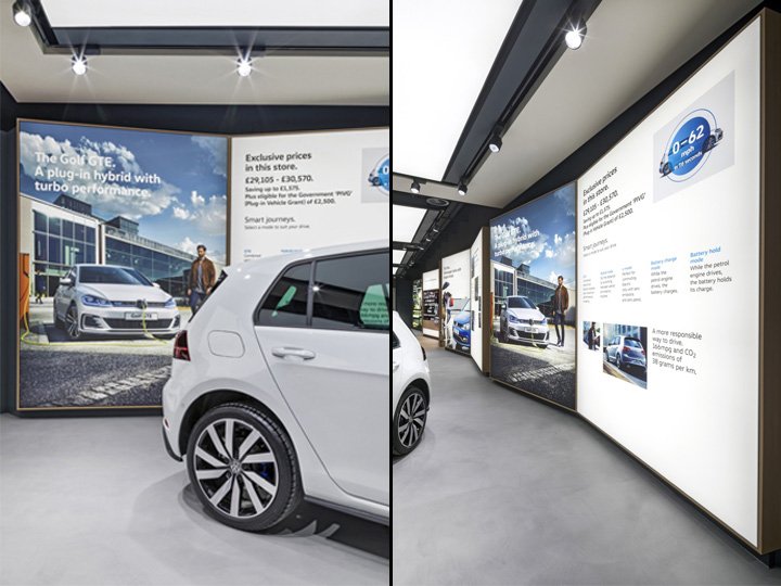 英国斗牛场 Dalziel & Pow 设计的大众汽车展厅