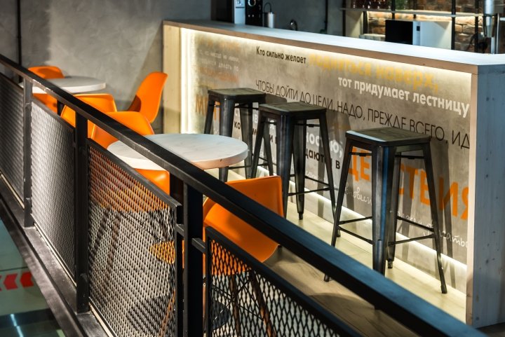 W-fit 健身俱乐部，由 LD Studio 设计，俄罗斯莫斯科