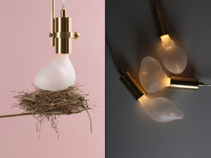 Richard Yasmine 设计的叫醒服务台灯