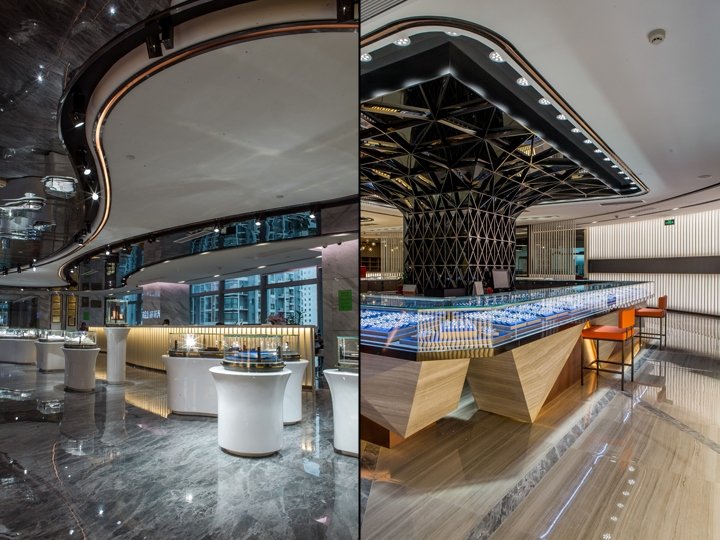 上元艺术设计的沃尔钻石展览中心，中国深圳