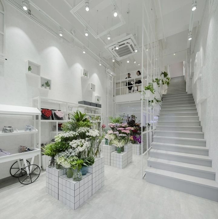 D+ 空间设计的太阳花店，中国常熟