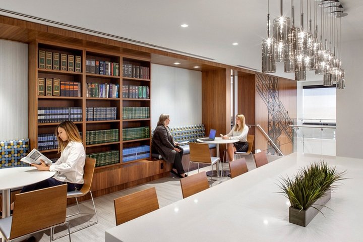 Watt Tieder Hoffar & Fitzgerald LLP 办公室，由 IA Interior Architects 设计，弗吉尼亚州麦克莱恩