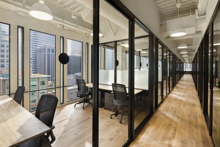 WeWork Embarcadero Center 联合办公空间，由 MSA Architecture + Design 设计，美国旧金山