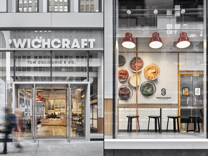 ‘Wichcraft 餐厅，Mapos，纽约 – 美国