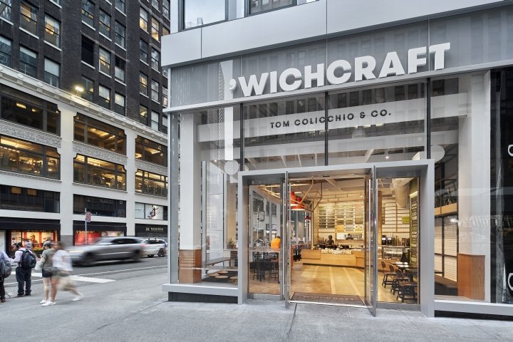 ‘Wichcraft 餐厅，Mapos，纽约 – 美国