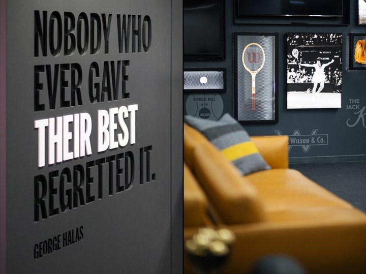 威尔逊体育用品办公室，由 Gensler 设计，芝加哥 - 伊利诺伊州