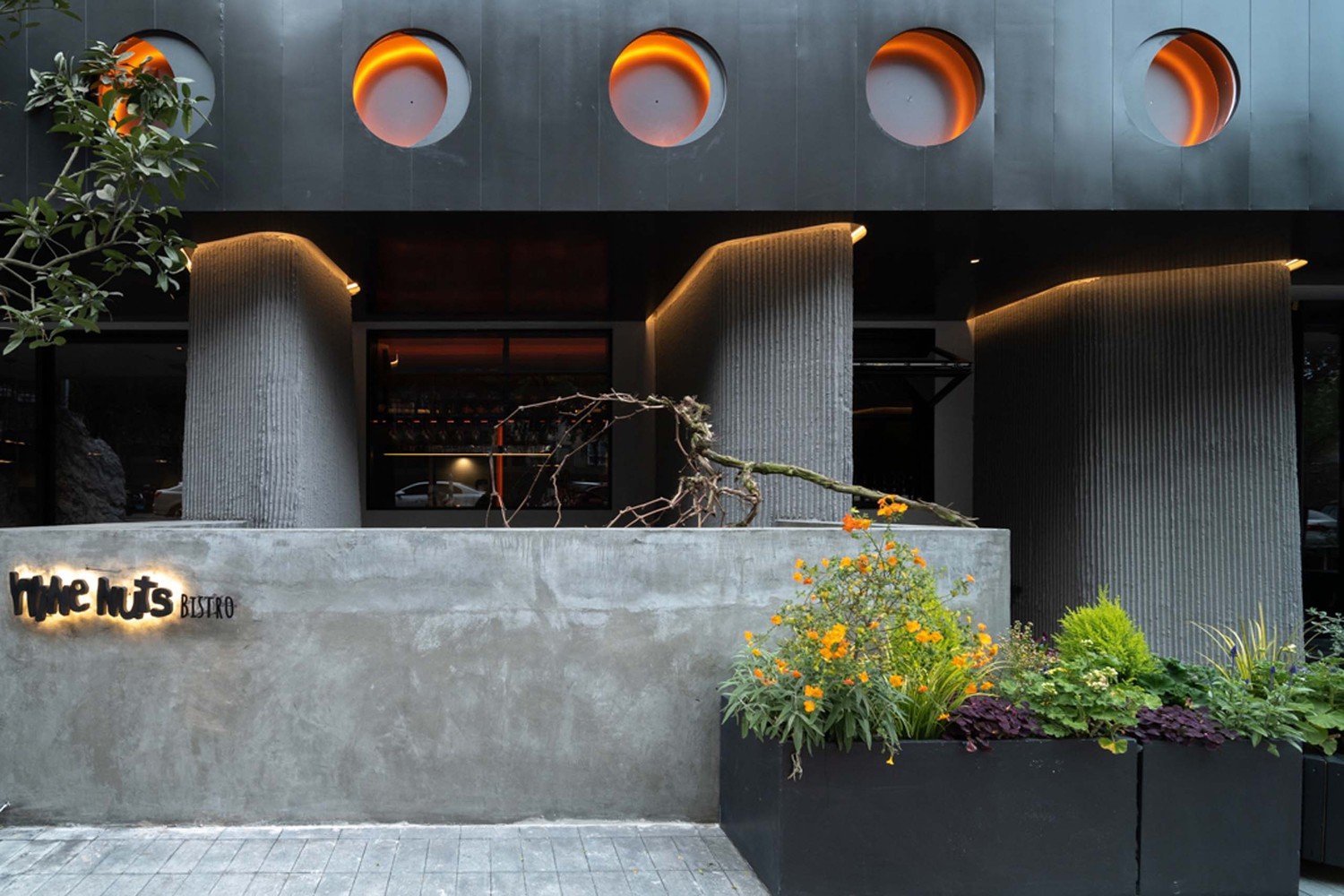 WT Architects 的葡萄酒坚果