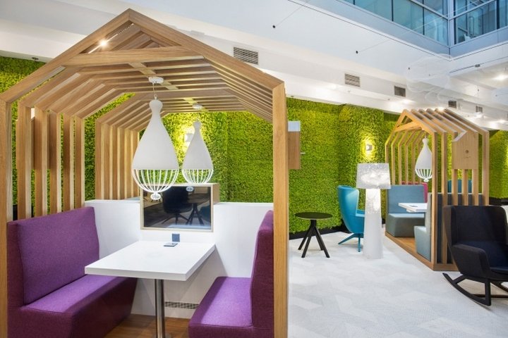 Mocolocco 的 Wola Park 联合办公办公室，华沙 – 波兰