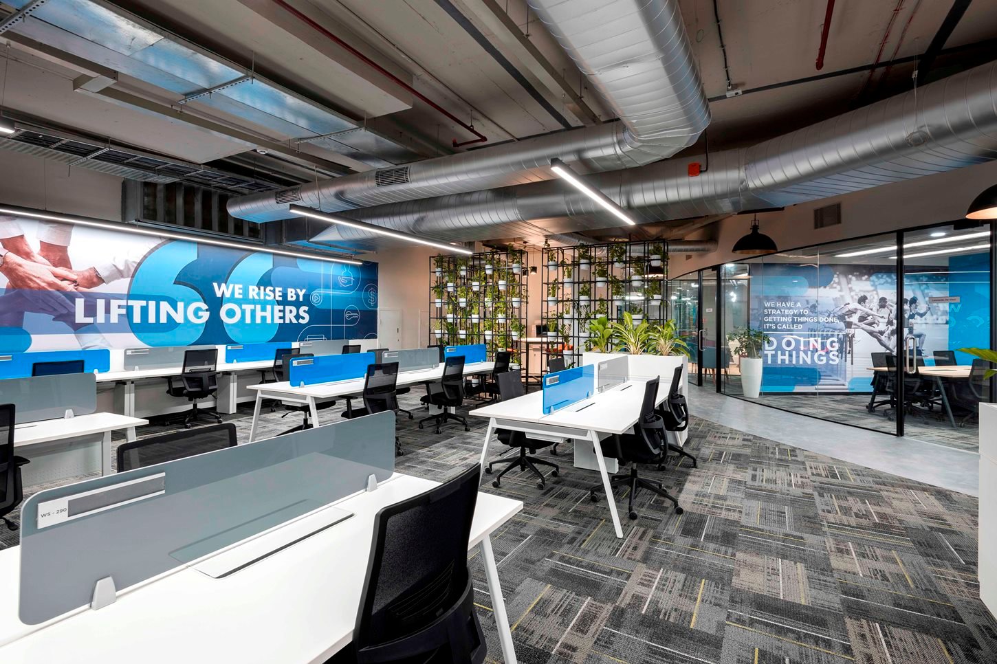 Evergent，海得拉巴——Zyeta 设计的开放式工作空间