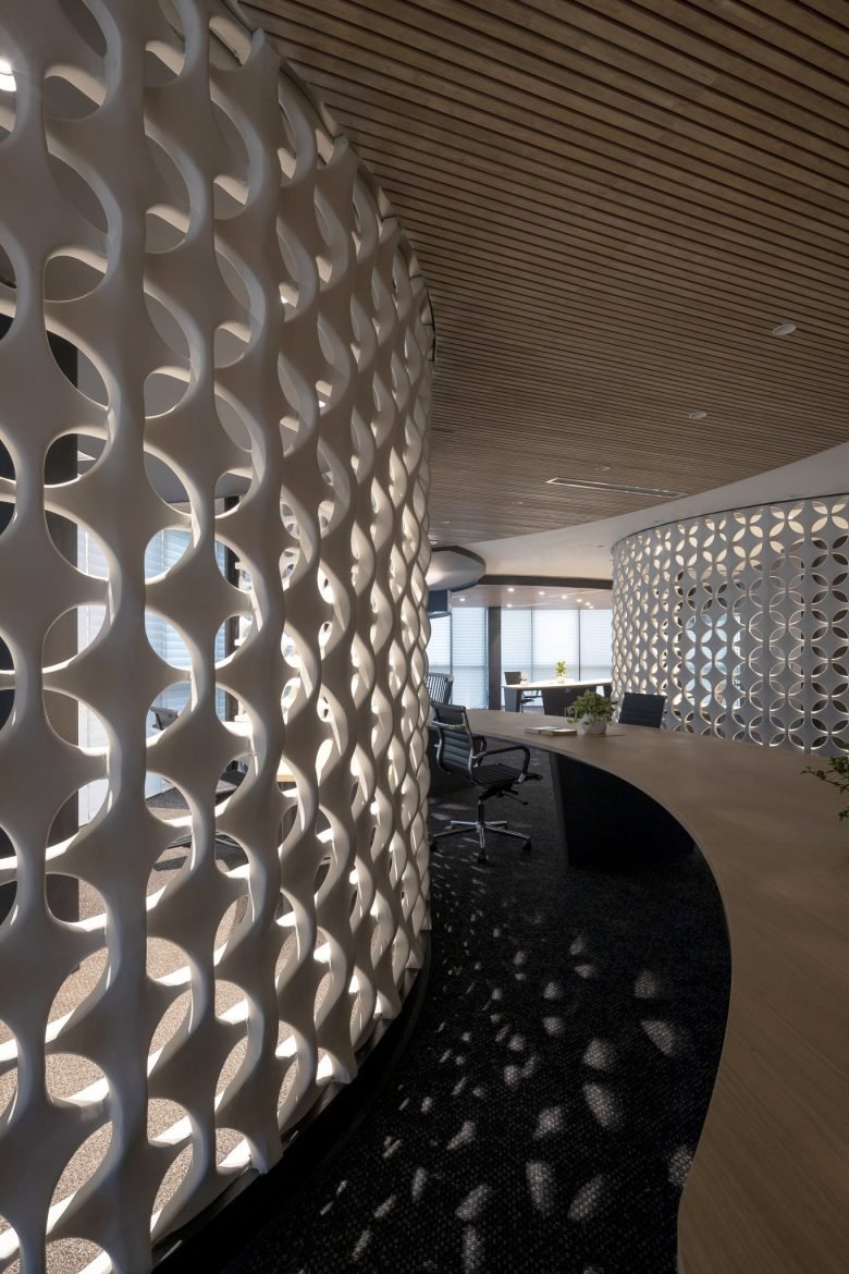 编织屏风办公室