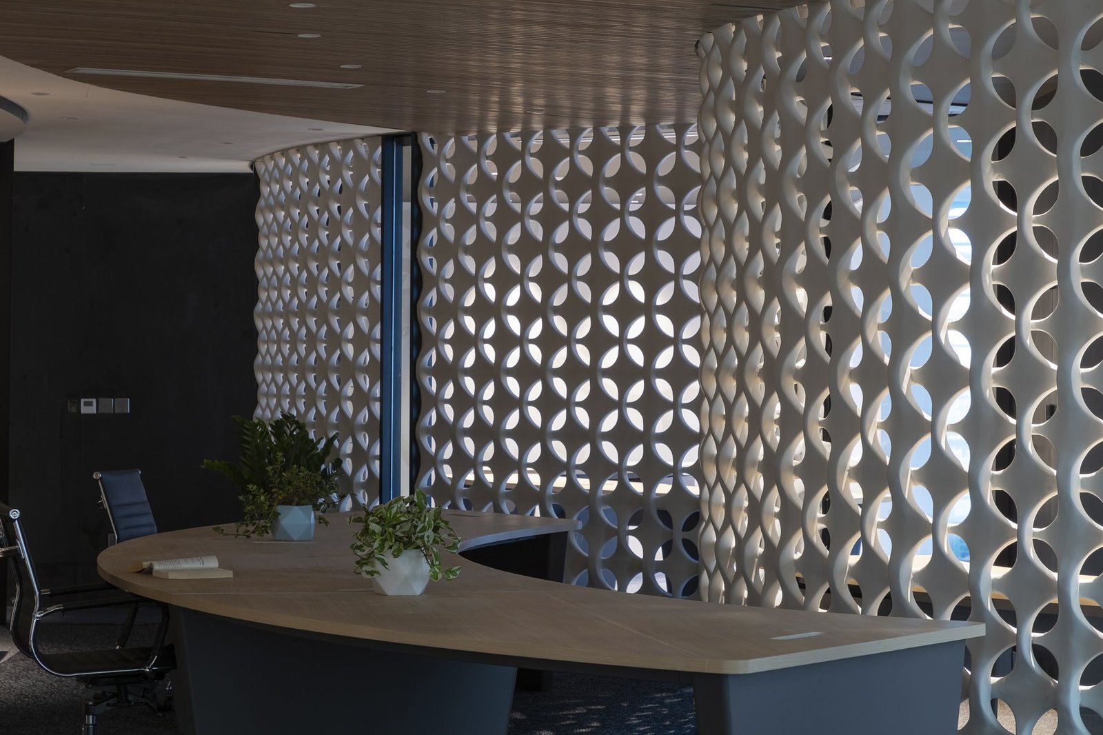 编织屏风办公室