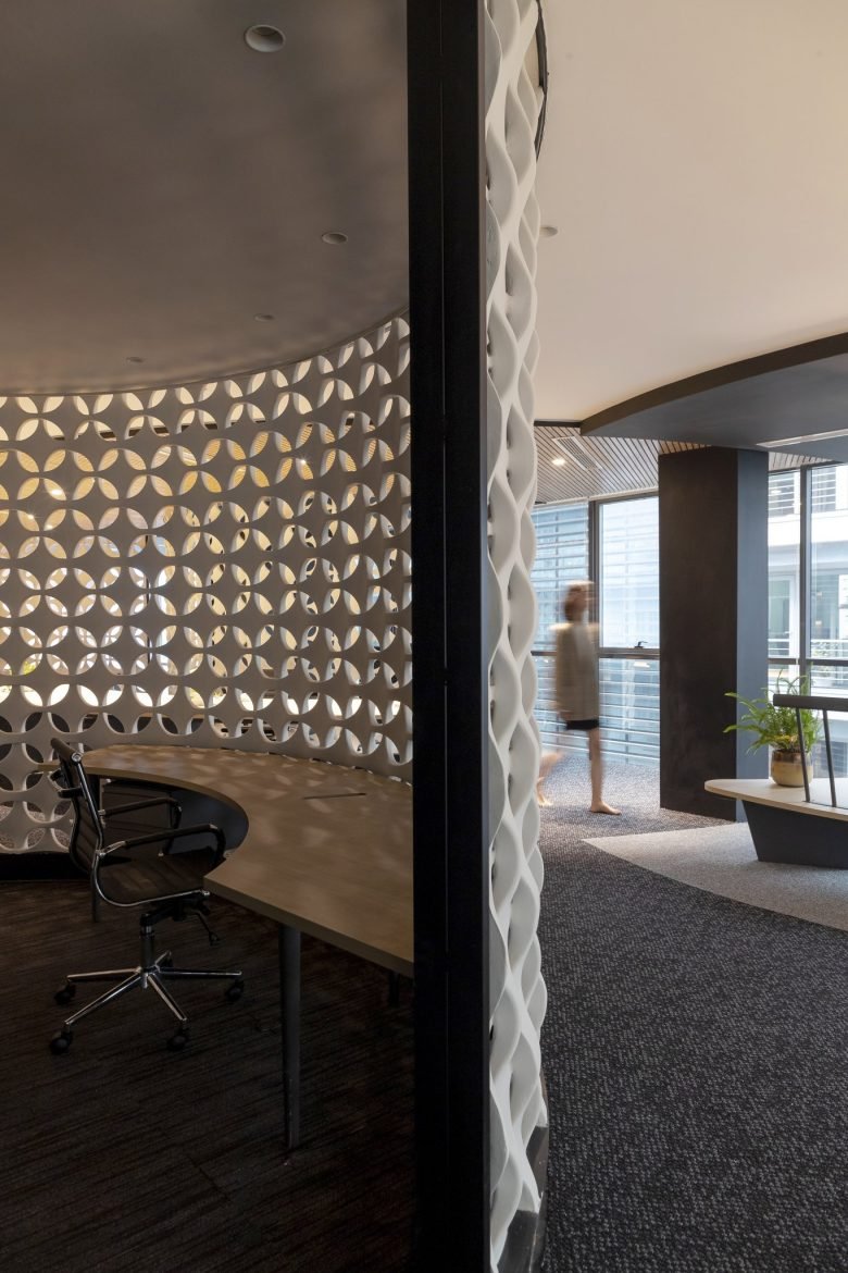 编织屏风办公室