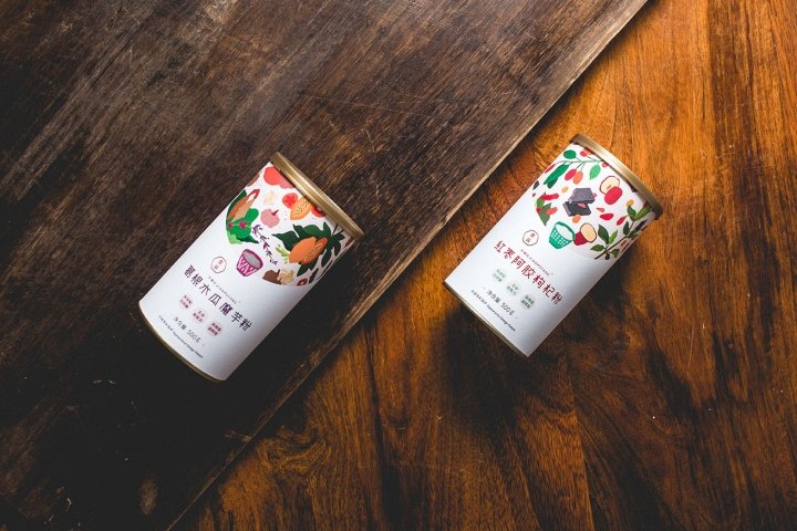 NIO NI 的鲜磨坊谷物粉包装