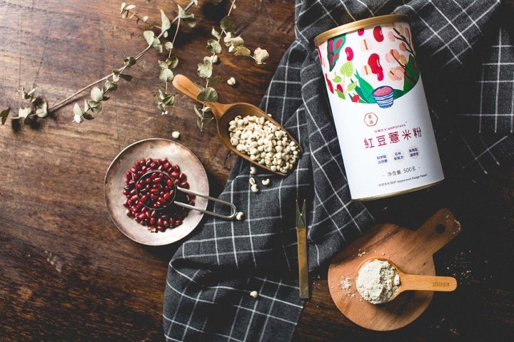 NIO NI 的鲜磨坊谷物粉包装