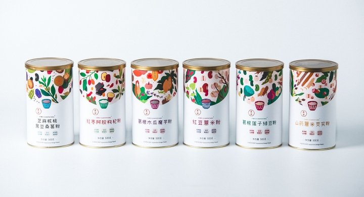 NIO NI 的鲜磨坊谷物粉包装