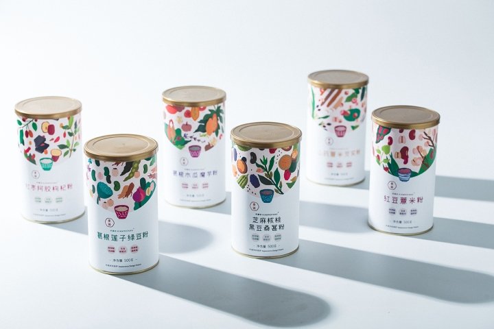 NIO NI 的鲜磨坊谷物粉包装