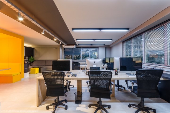 YORK design+digital 总部由 NID 工作室设计，乌贝兰迪亚 – 巴西