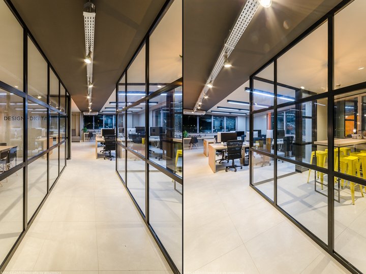 YORK design+digital 总部由 NID 工作室设计，乌贝兰迪亚 – 巴西