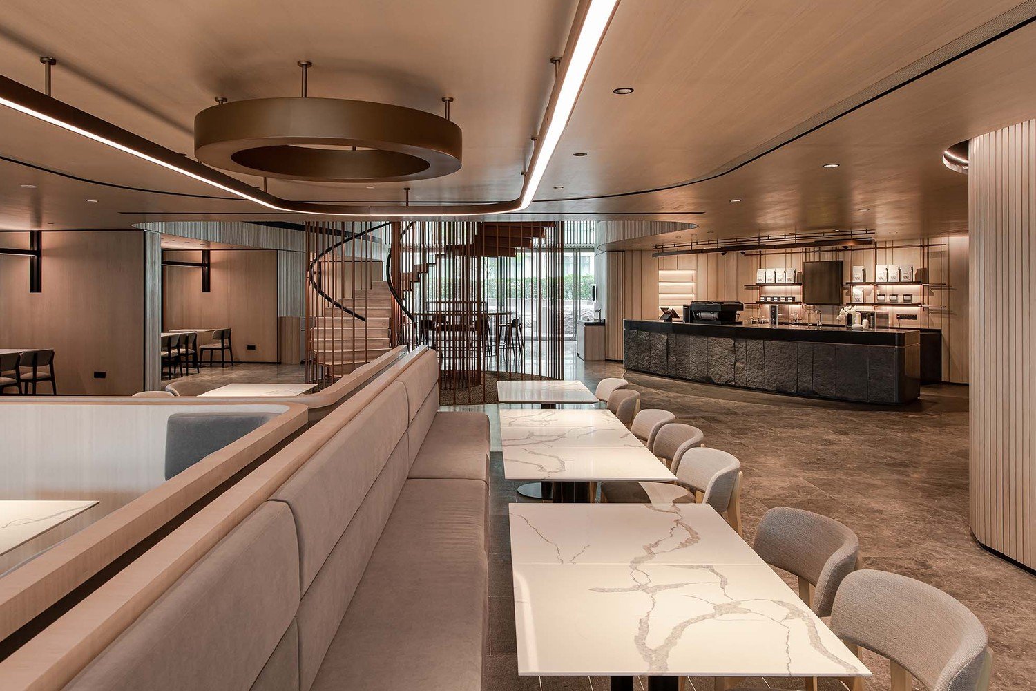 设计部设计的杨忠礼机构总部