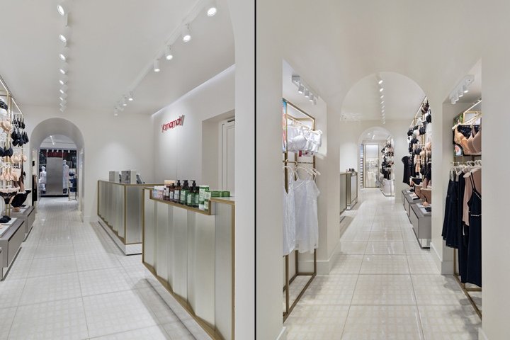 Piuarch 设计的 Yamamay 概念店，意大利米兰