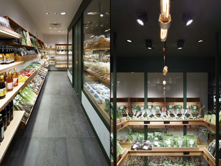 Headstarts 设计的 Yaoyasuika 蔬菜店，横滨 – 日本