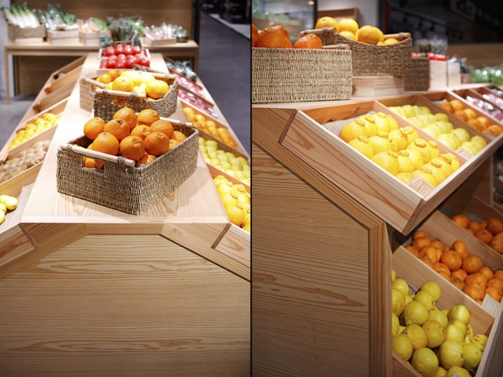 Headstarts 设计的 Yaoyasuika 蔬菜店，横滨 – 日本