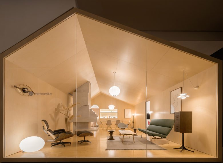 彭氏建筑事务所的易家展厅