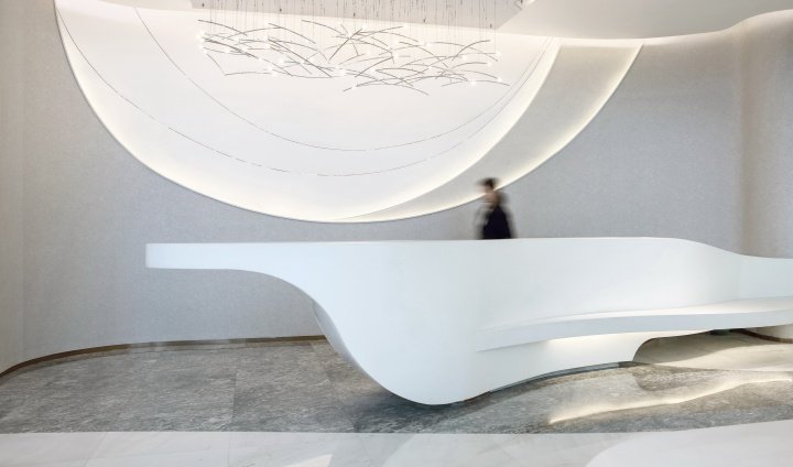 永嘉销售中心由 PAL Design Group 设计，中国温州