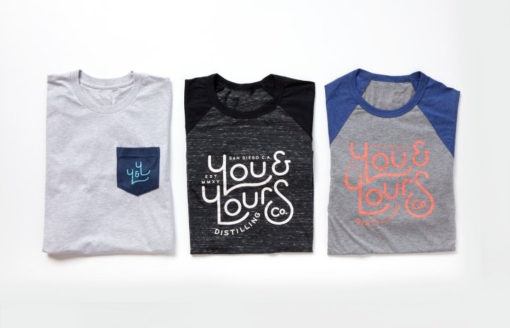 You & Yours Distilling Co. 标识，作者：Hint Creative