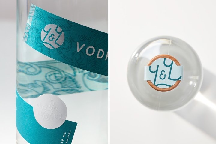 You & Yours Distilling Co. 标识，作者：Hint Creative