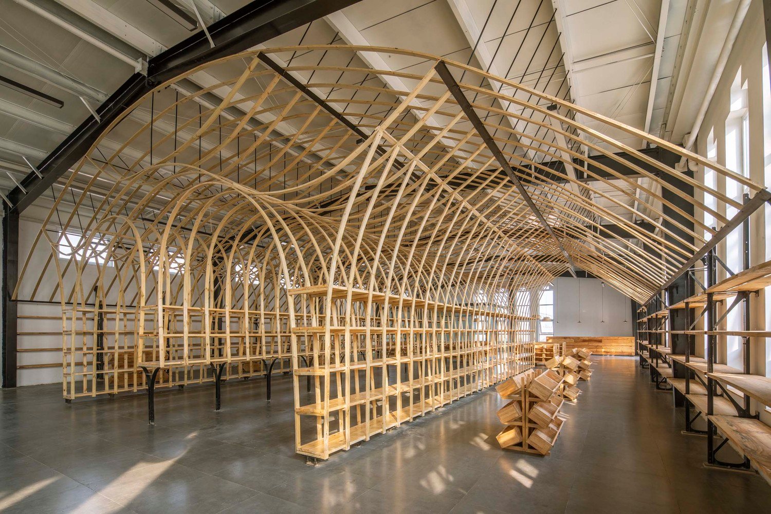 云台冰菊展示架 by LUO studio 云台冰菊展示架 by LUO studio